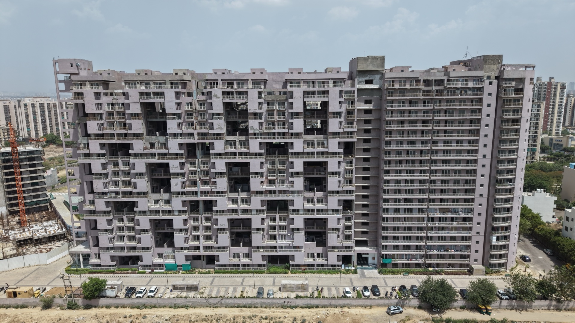 Villas in the Sky — aerial view